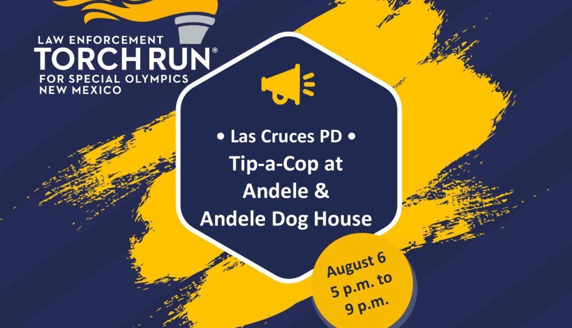 2021 NMLETR Tip a Cop flyer August 6 Las Cruces PD-1