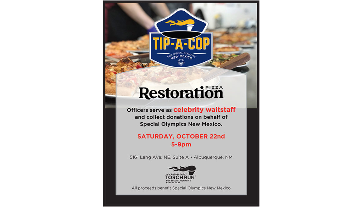 NMLETR22 Oct 22 Restoration Pizza tip a cop flyer resized for FB