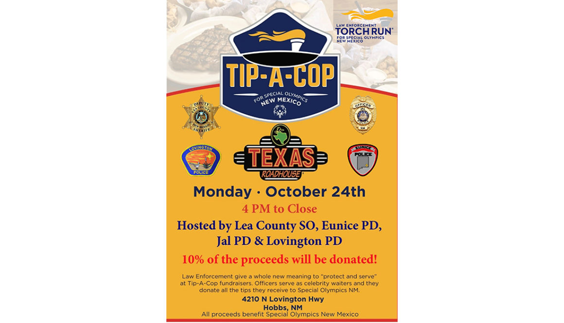 NMLETR22 Oct 24 Texas Roadhouse tip a cop