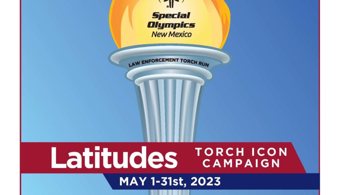 2023 NMLETR May 1 thru 31 Latitudes torch icon flyer