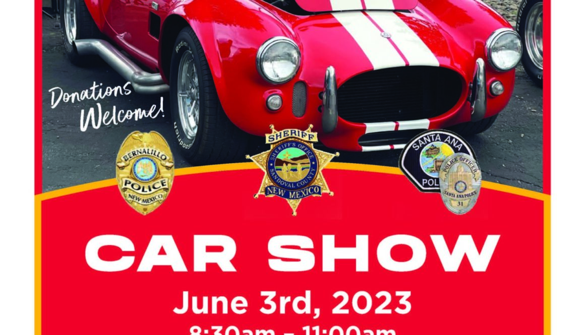 2023 NMLETR June 3 Car Show flyer