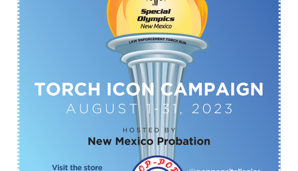 2023 NMLETR August Pop Pops Torch Icon Campaign flyer