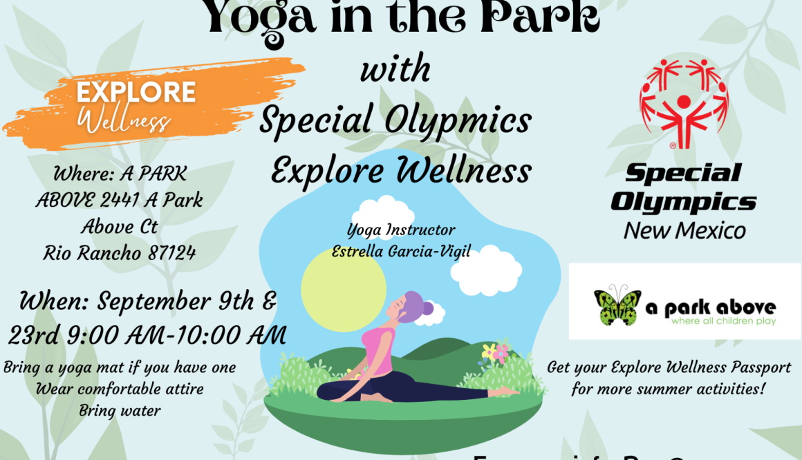SONM Sept 9 and 23 2023 yoga in the park