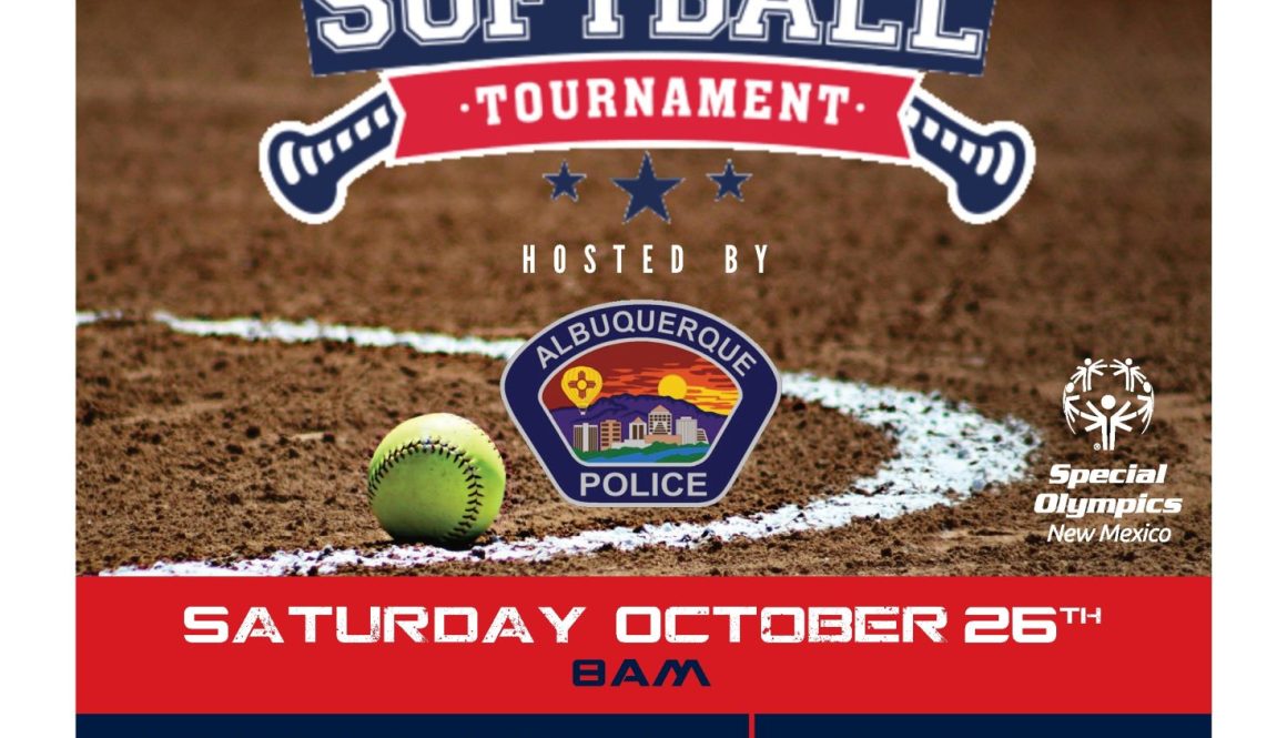 2024 NMLETR Oct 26 APD Softball Tournament flyer updated smaller