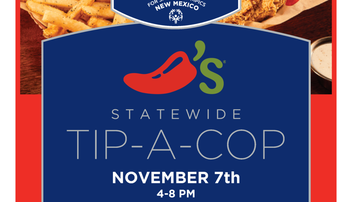 2024 NMLETR Nov 7 Chilis Tip a Cop flyer