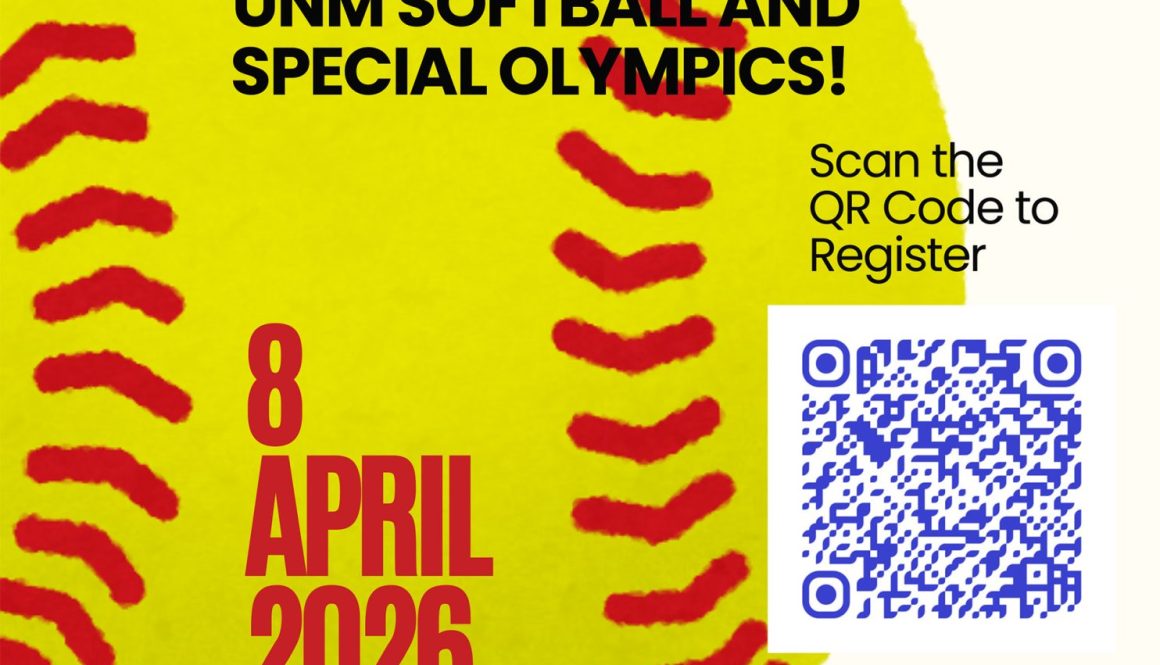UNM Softball SONM Day Registration Flyer