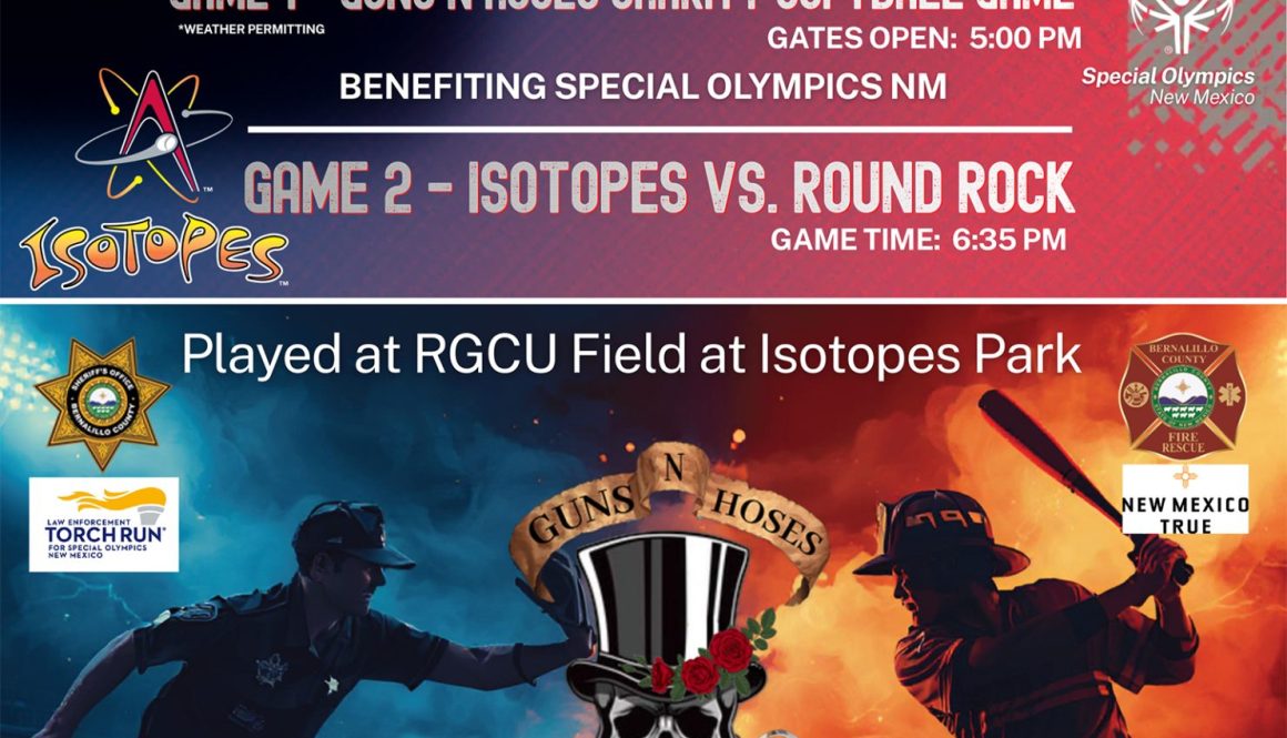 2026 July Guns n Hoses promotional flyer