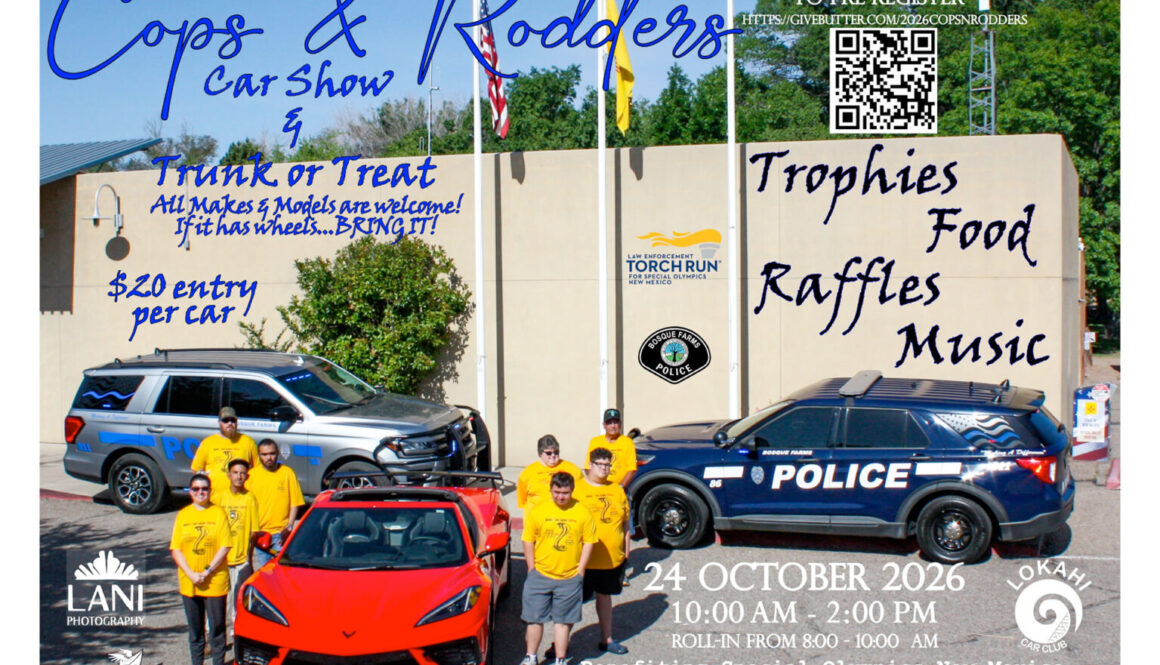2026 LETR Oct 24 Updated Cops and Rodders flyer
